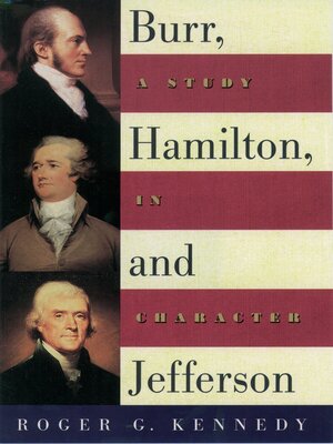 cover image of Burr, Hamilton, and Jefferson